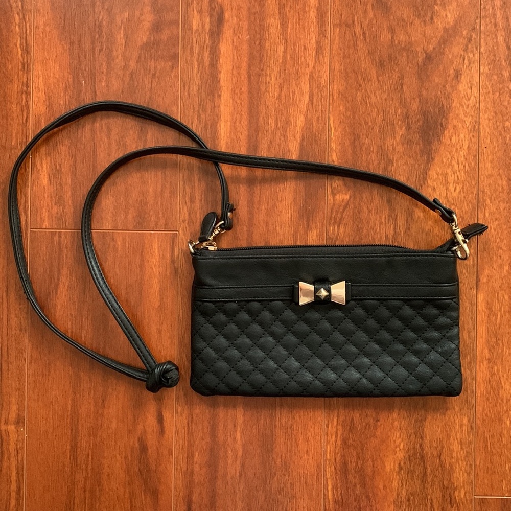 ✨MIA DELUCA BLACK SMALL BOWTIE PURSE